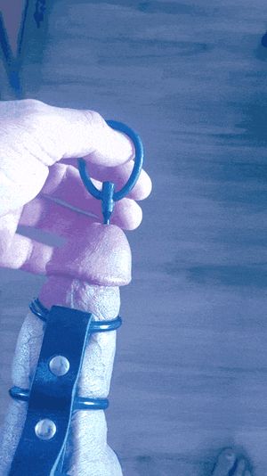 Sounding rod coming out