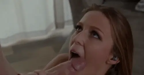 Febby invited Alex over with the excuse of wanting to study, but all she wanted really was to lick his cock and make him bust on her face.