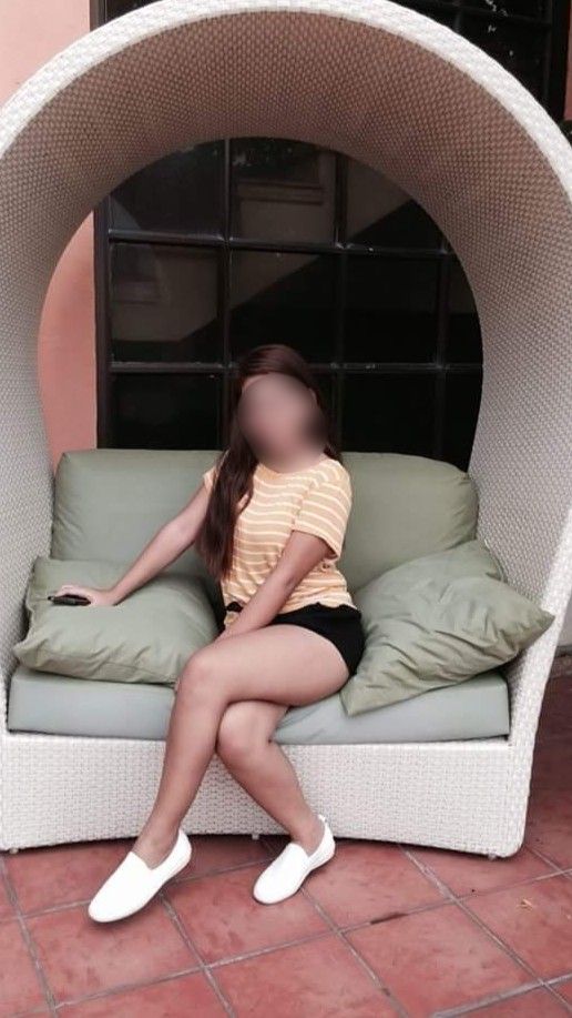 Short Sexy Asian in Crossed Leg Position