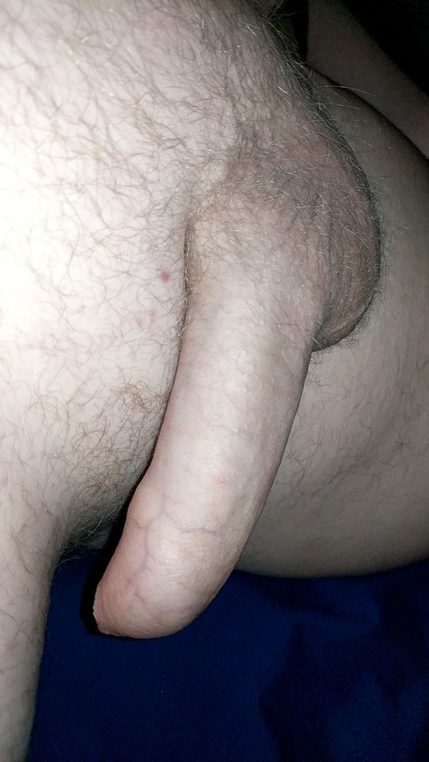 My cock laying soft