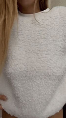 Fuzzy Sweater MILF Tits