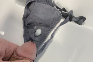 I blew my load in them for her