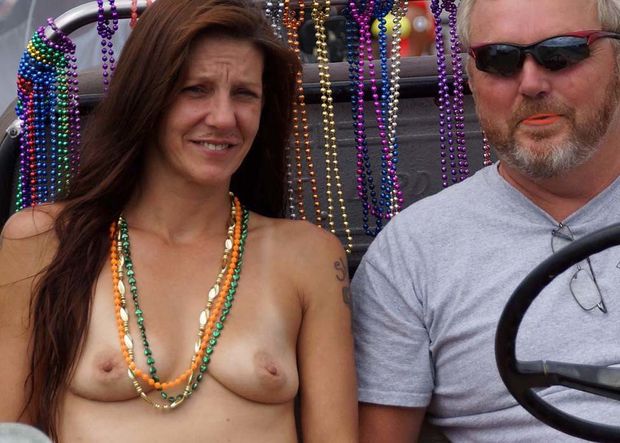 Biker rally tits