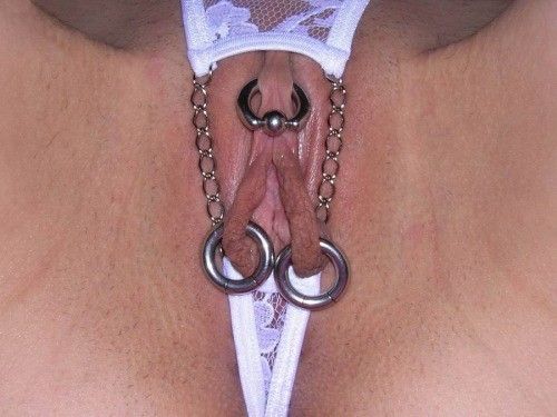 pierced pussy