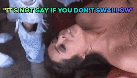 I would swallow..