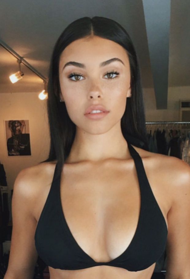 Madison face tits