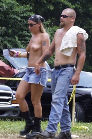 Biker boogie tits late nineties