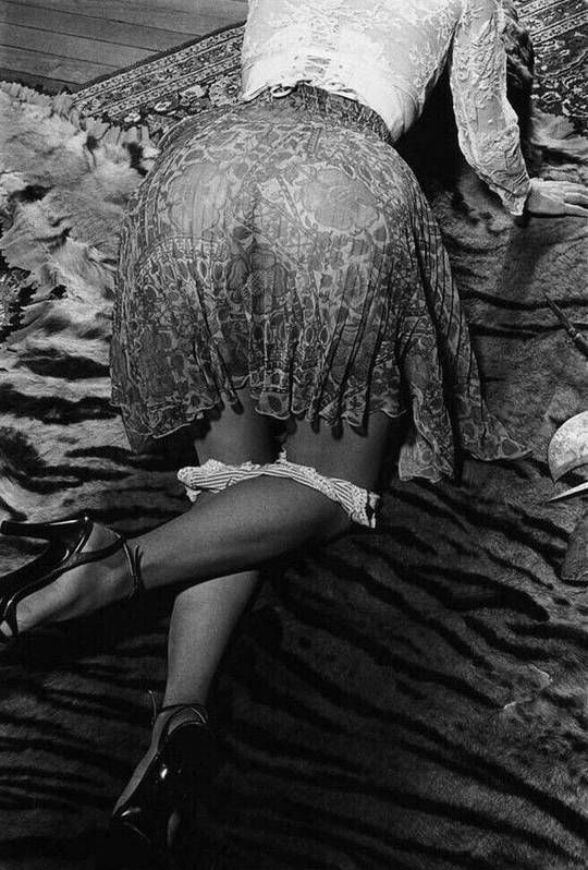 From maybe the 1970s (were sailor striped panties available yet in the 60s?)