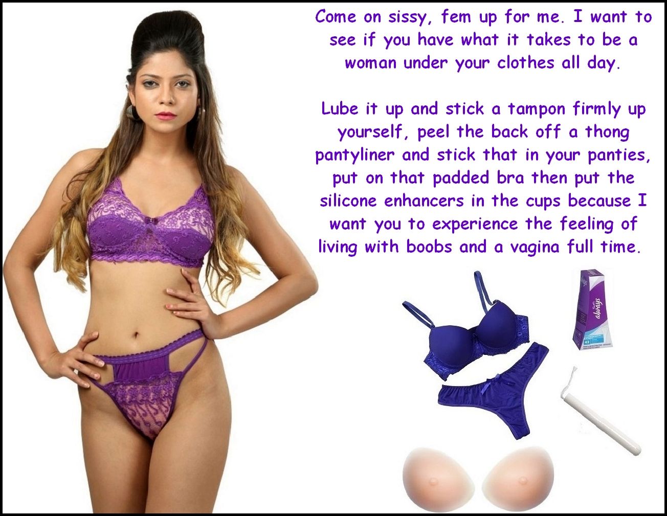 go for it sissy