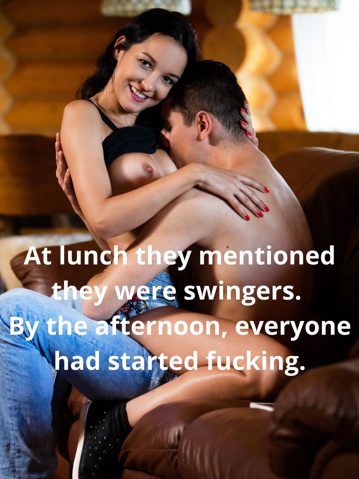 By the afternoon, everyone had started fucking.