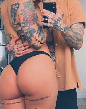 Tattooed Couple