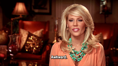 What is awkward for you?