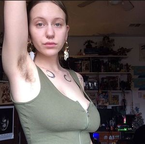 Hairy pits, tats + tits