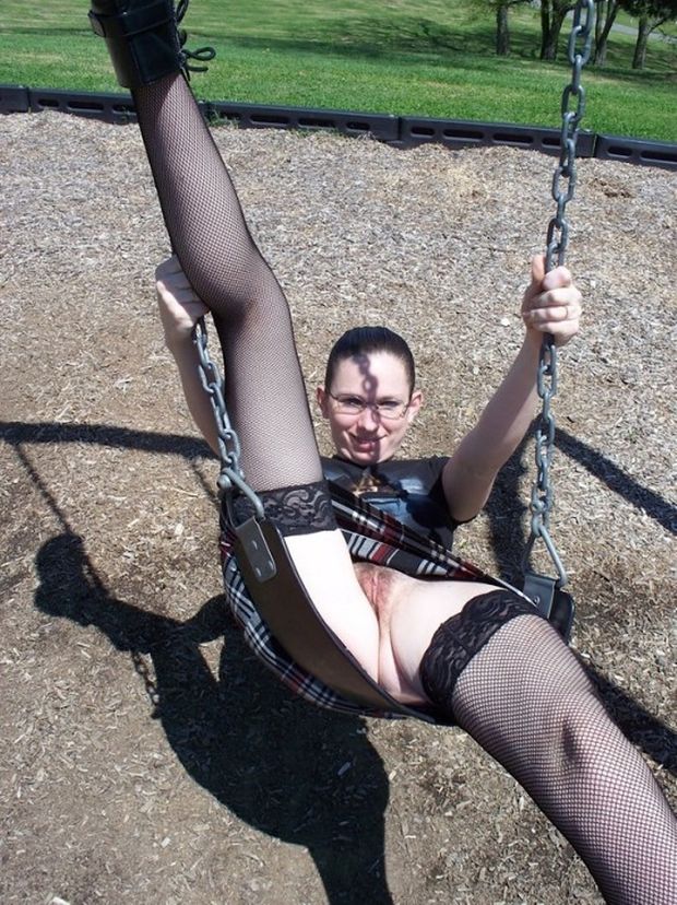Chains 'n stockings!