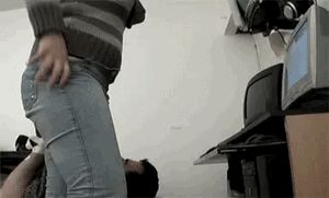 Computer chair slave serves his purpose pt 2