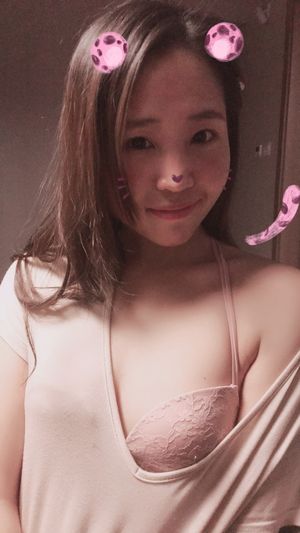 Cute asian slut. Waiting for cum on my face!