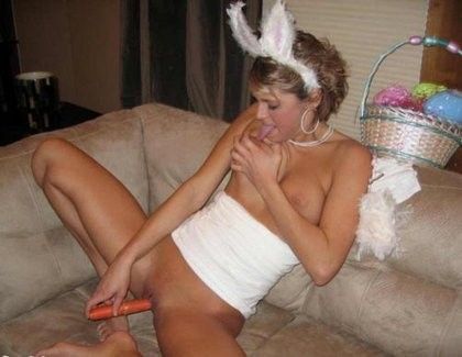 She's getting warmed up, she fucks like a rabbit