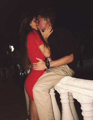 So that's where she got off to...