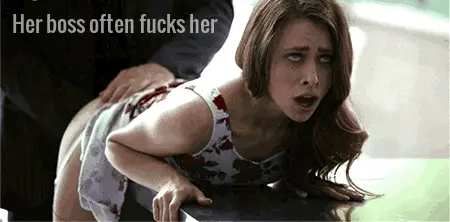 He calls her in leans her over, nails her, ejaculates inwards her. it has been over year now and she has never seen his cock.