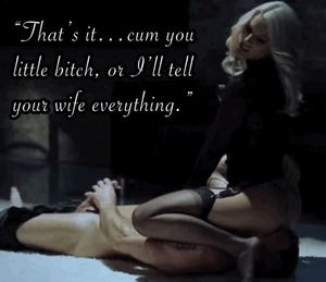 Your wife’s friend meant business