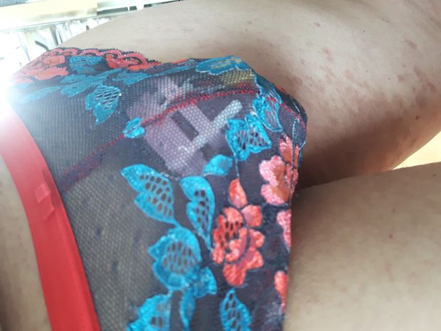locked behind beautiful panties as a sissy should be
