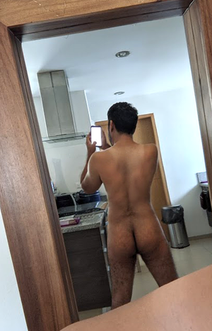 Selfie with the mirror