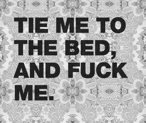 She only can say this