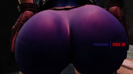 Chun Li teasing Juri