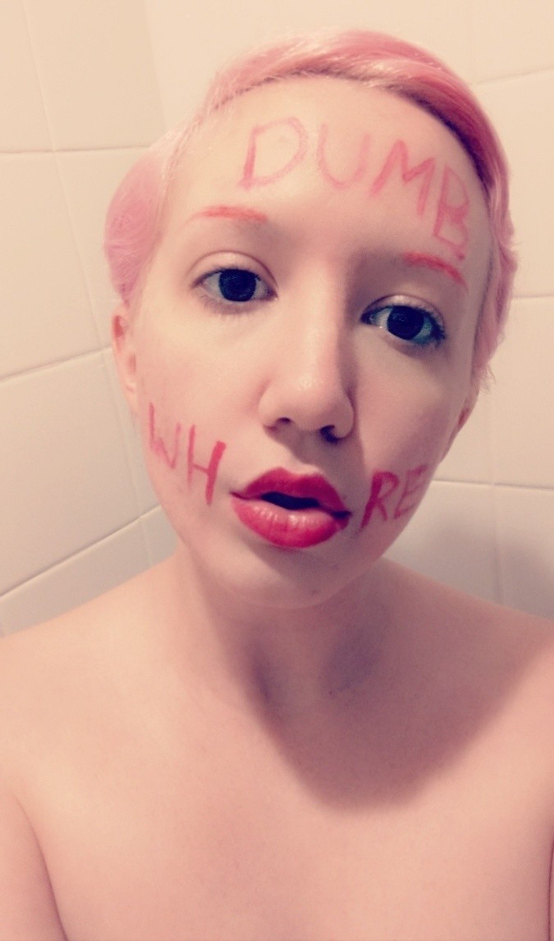 Humiliated slave