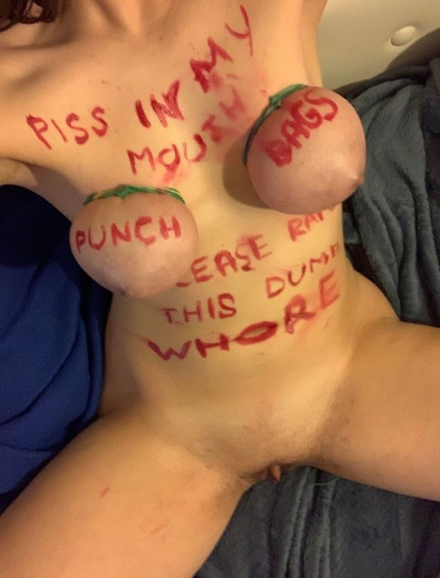 Humiliated slave