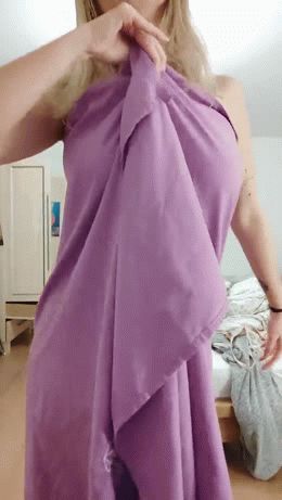 when the towel drops