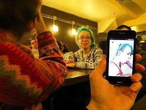 Pornception at dinner