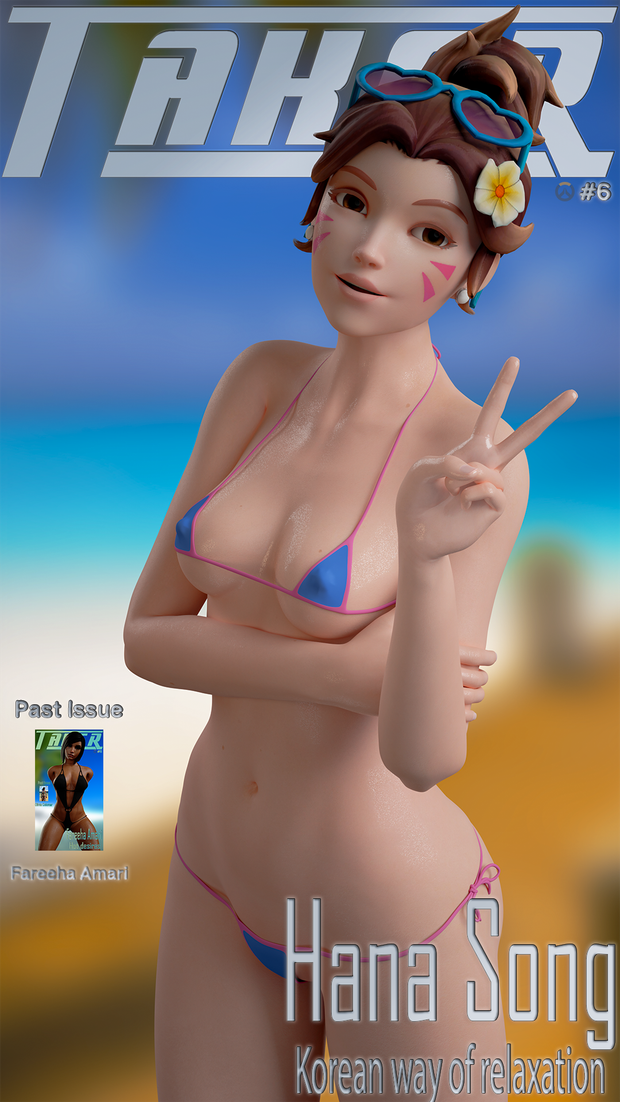 DVa String Bikini  Taker Issue 6