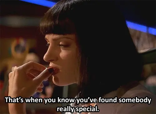 Pulp Fiction. Is that so?