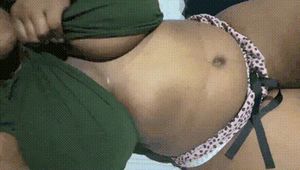 A beautiful titty drop from Milkshake Samme.