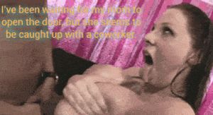 Mom won't open the door, but she did for her coworker?