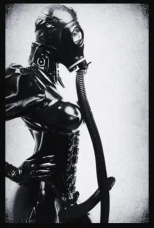 Apocalyptic strapon dominatrix