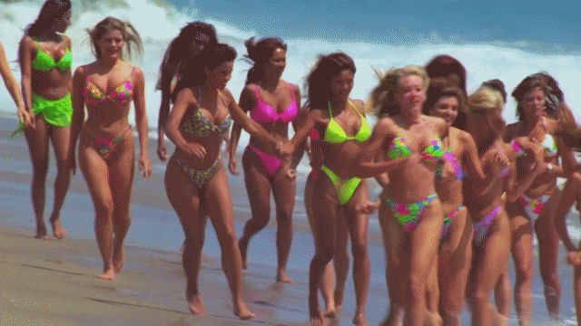 Bikini bouncing
