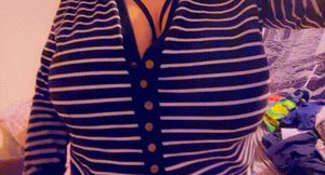 Pinstripe Sweater Drop