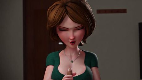 Aunt Cass loves that big hero dick