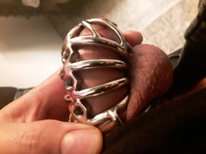 Locked myself up, this cage is so tight.