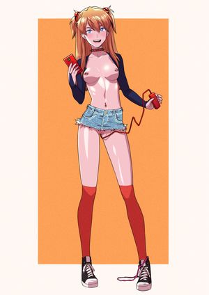 Tekuho - Asuka ginger teenager hairless pussy