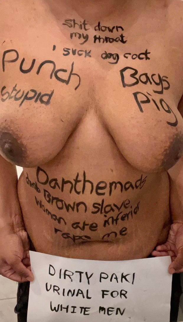 Humiliated slave