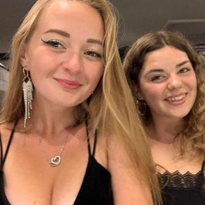 two faces ready for cum