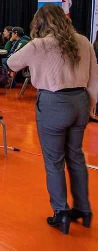 an ass like that is begging to be a canvas for cum