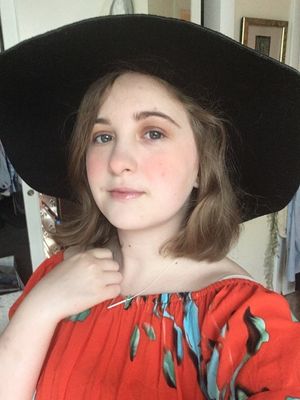 the hat is to catch the cum that misses