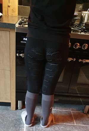 candid ass in the kitchen