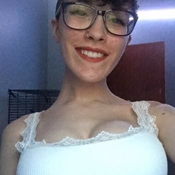 cute selfie for a tribute