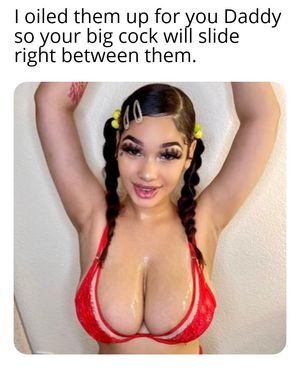 Lexie daddy oiled up boobs