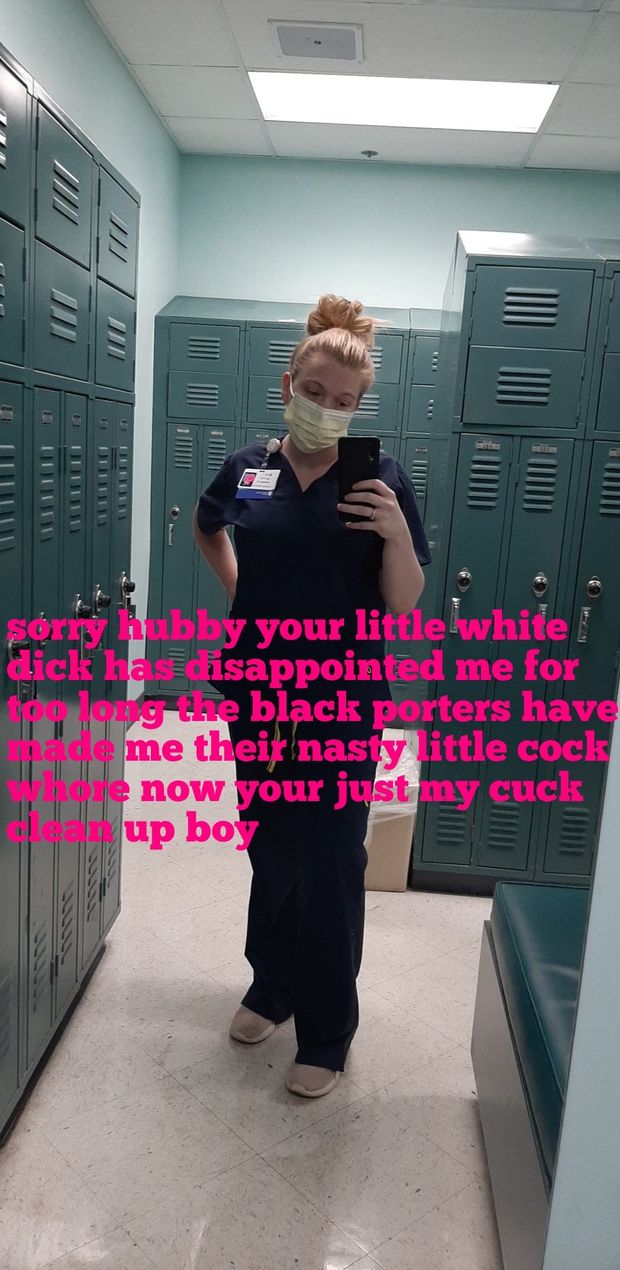 Sexy naughty hot blonde nurse is BBC OWNED